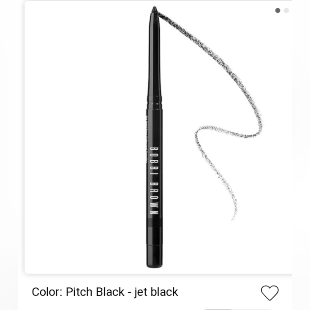Bobbi Brown Perfectly Defined Gel Eyeliner Pitch Black 1 NEW